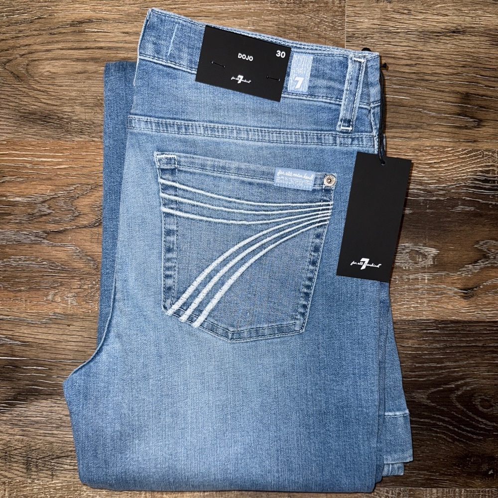 NWT 7 For All Mankind Dojo Jeans 7FAMK